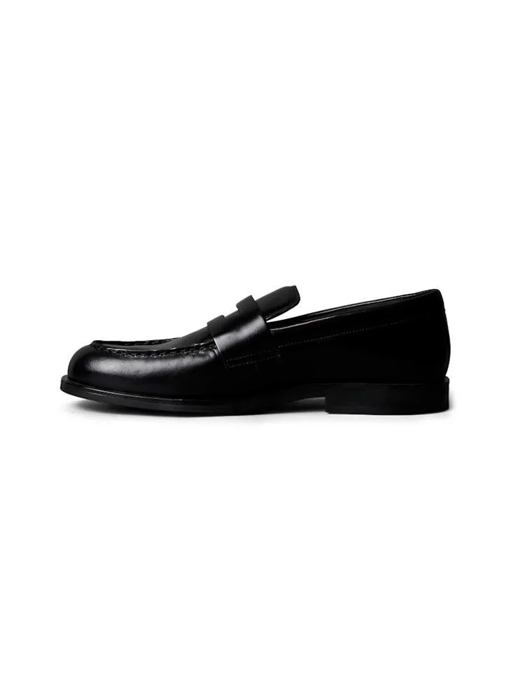 CALVIN KLEIN Leather Airfit® Cushioned Penny Loafers